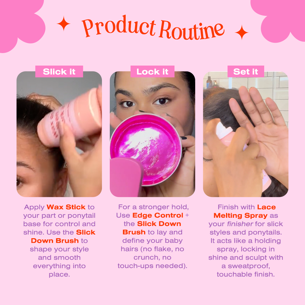 The Slickback Baddie Bundle - The Frontal Queen