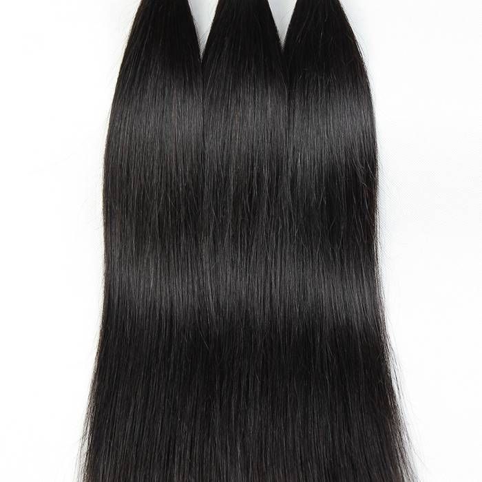 VIRGIN BRAZILIAN BUNDLES // STRAIGHT - The Frontal Queen