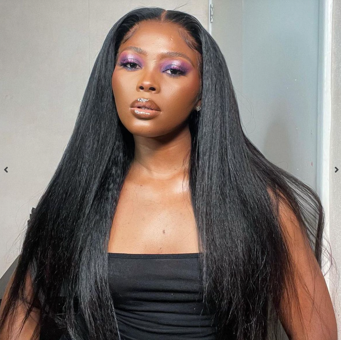 Pro Invisilace⢠5 by 5 Closure Wig - Kinky Straight - The Frontal Queen
