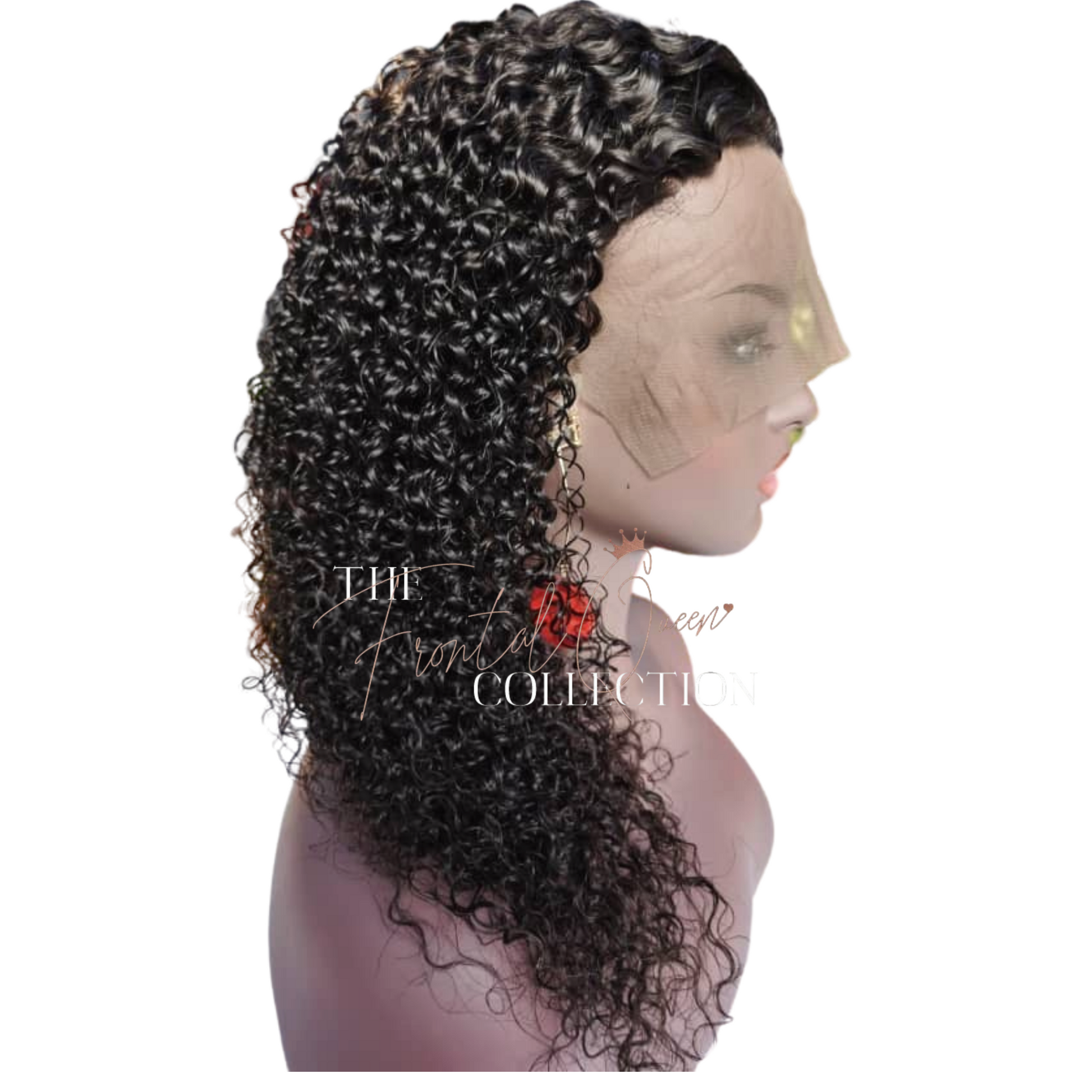 Newbie Cambodian Kinky Curly Frontal Wig - The Frontal Queen