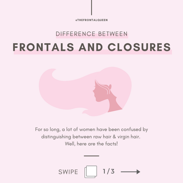What is the Difference between FRONTALS and CLOSURES