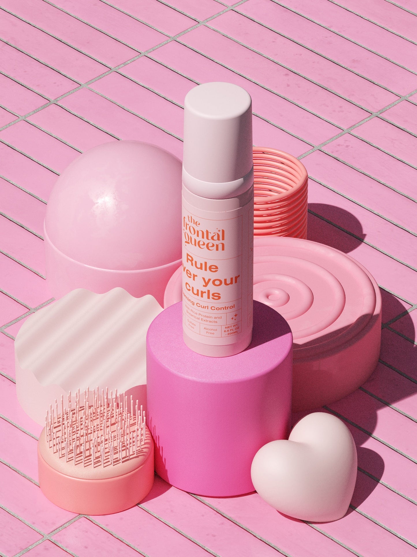 FOAMING CURL CONTROL - The Frontal Queen