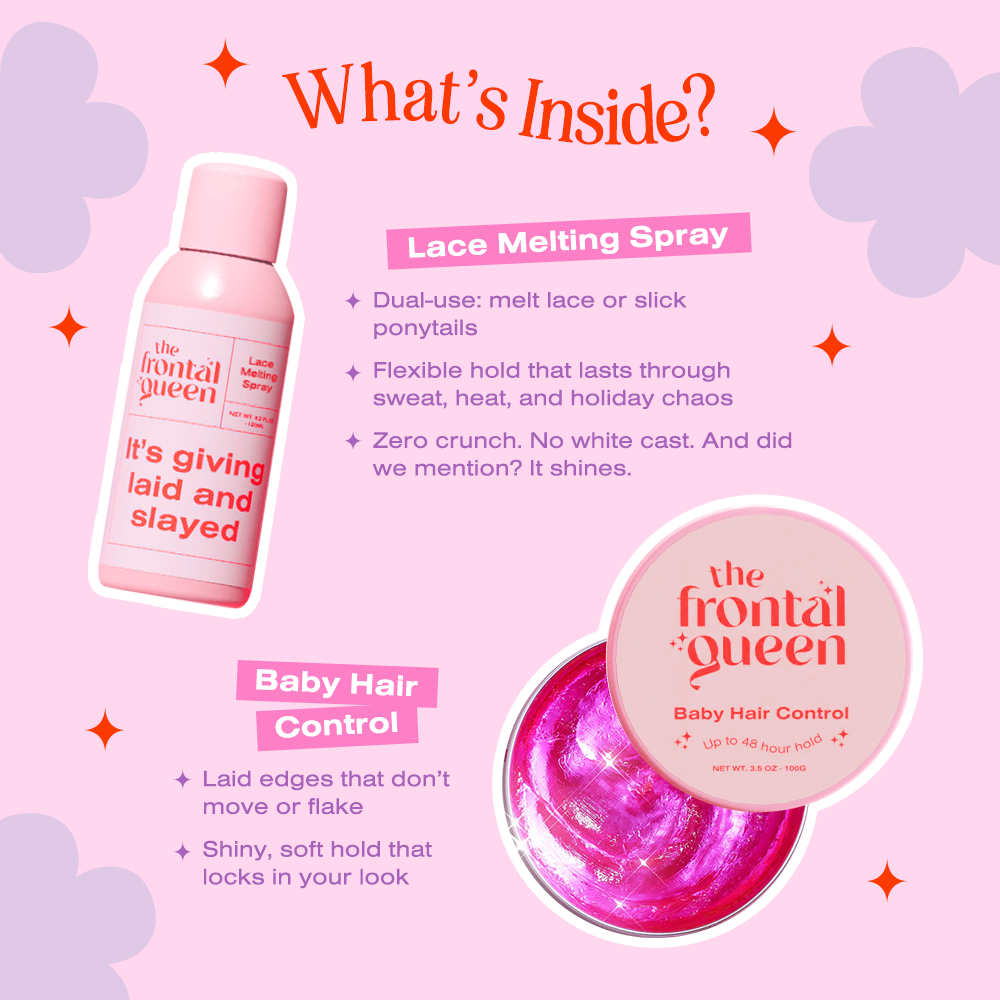 The Slickback Baddie Bundle - The Frontal Queen