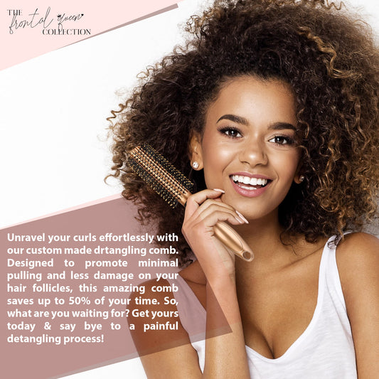 Bomb Curls Brush by The Frontal Queen - The Frontal Queen