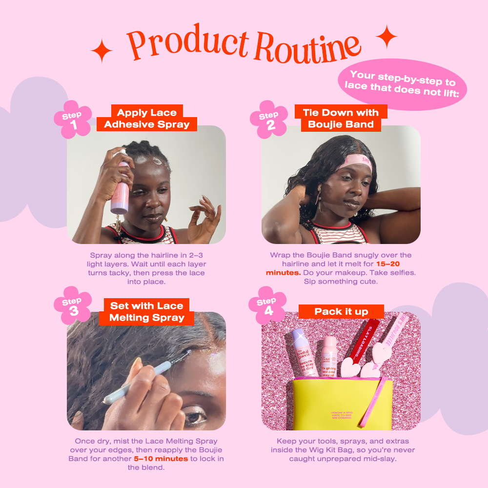 Slay Secured Wig Kit - The Frontal Queen