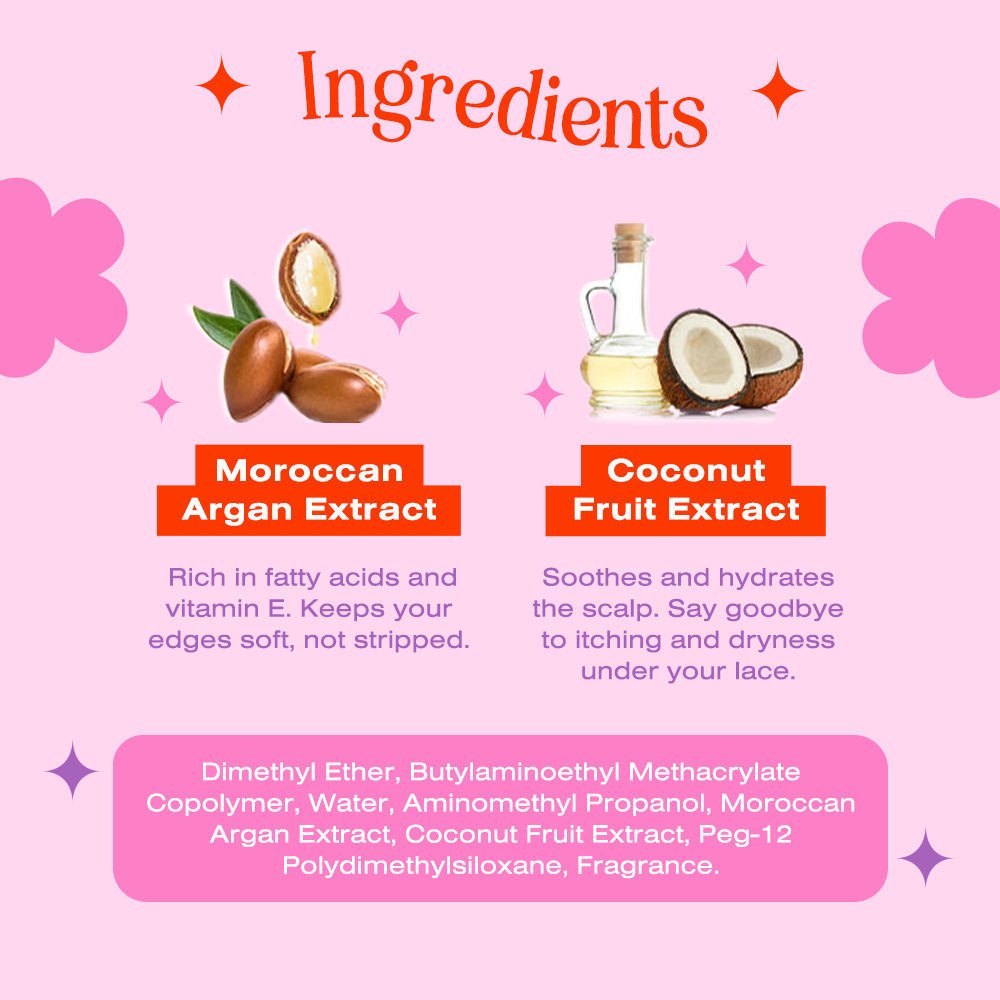 LACE ADHESIVE SPRAY-test - The Frontal Queen