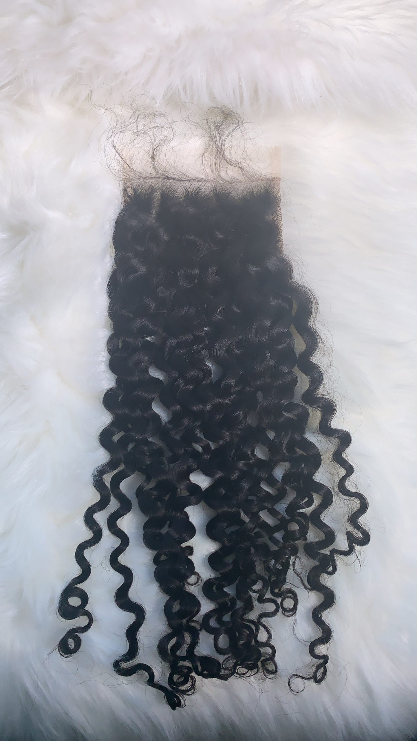 INVISILACE™ 5 by 5 CLOSURE (CURLY) - The Frontal Queen