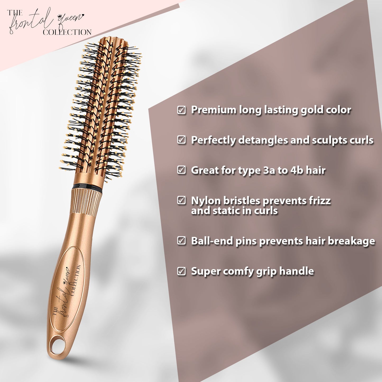 Bomb Curls Brush by The Frontal Queen - The Frontal Queen