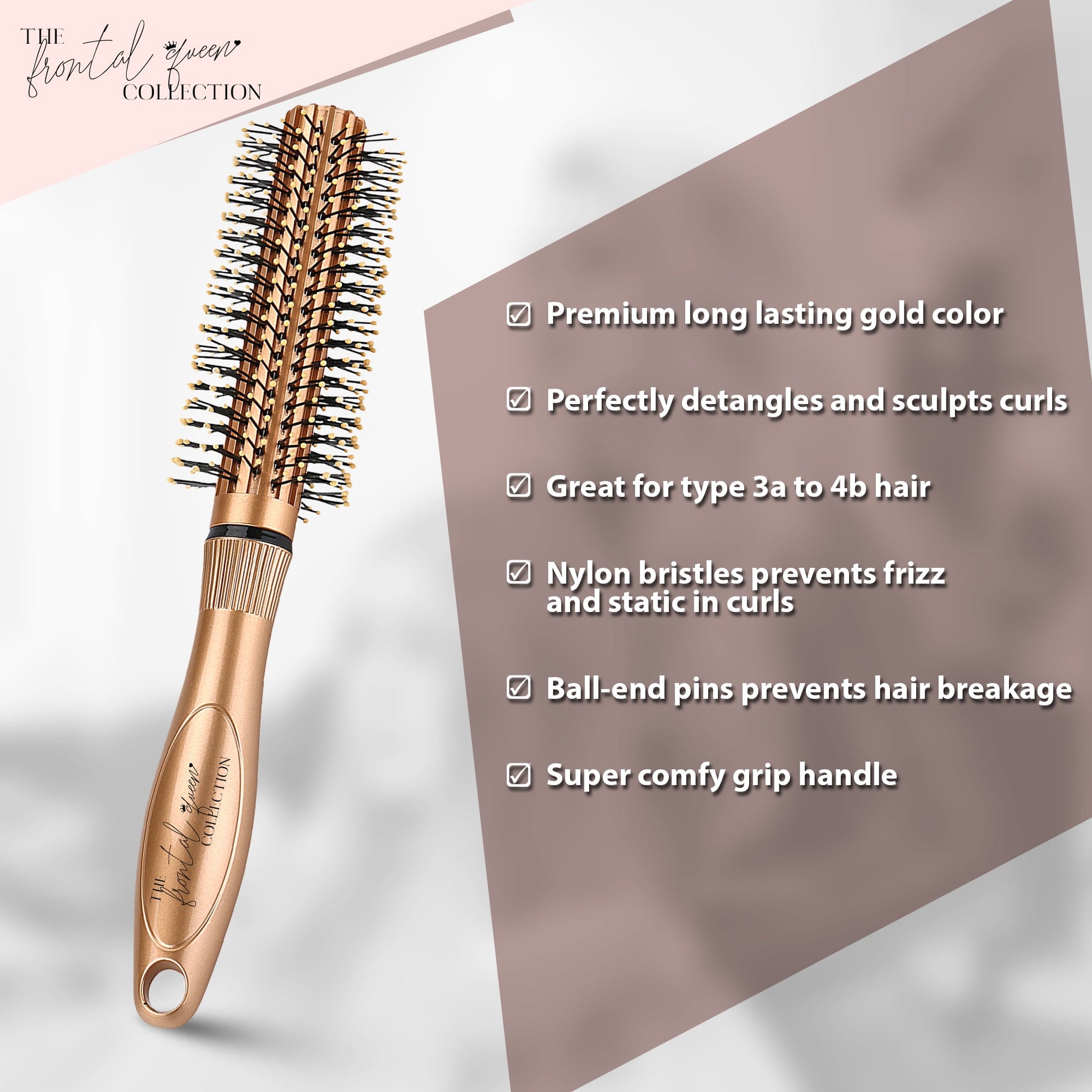 Bomb Curls Brush by The Frontal Queen - The Frontal Queen