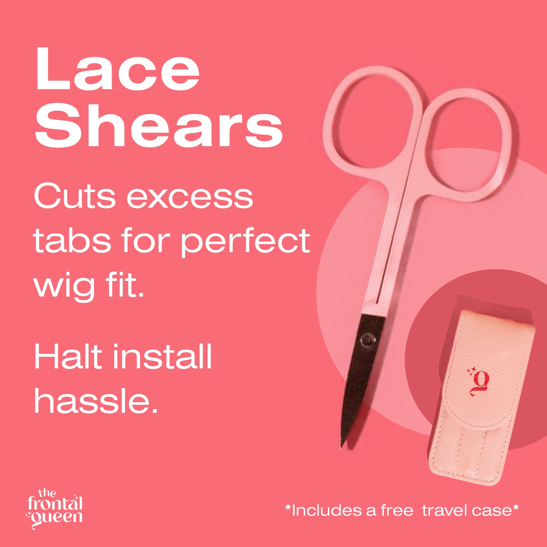 Replying to @Queen Lace Cutting with Zig-Zag shears! You can choose , Lace Wig