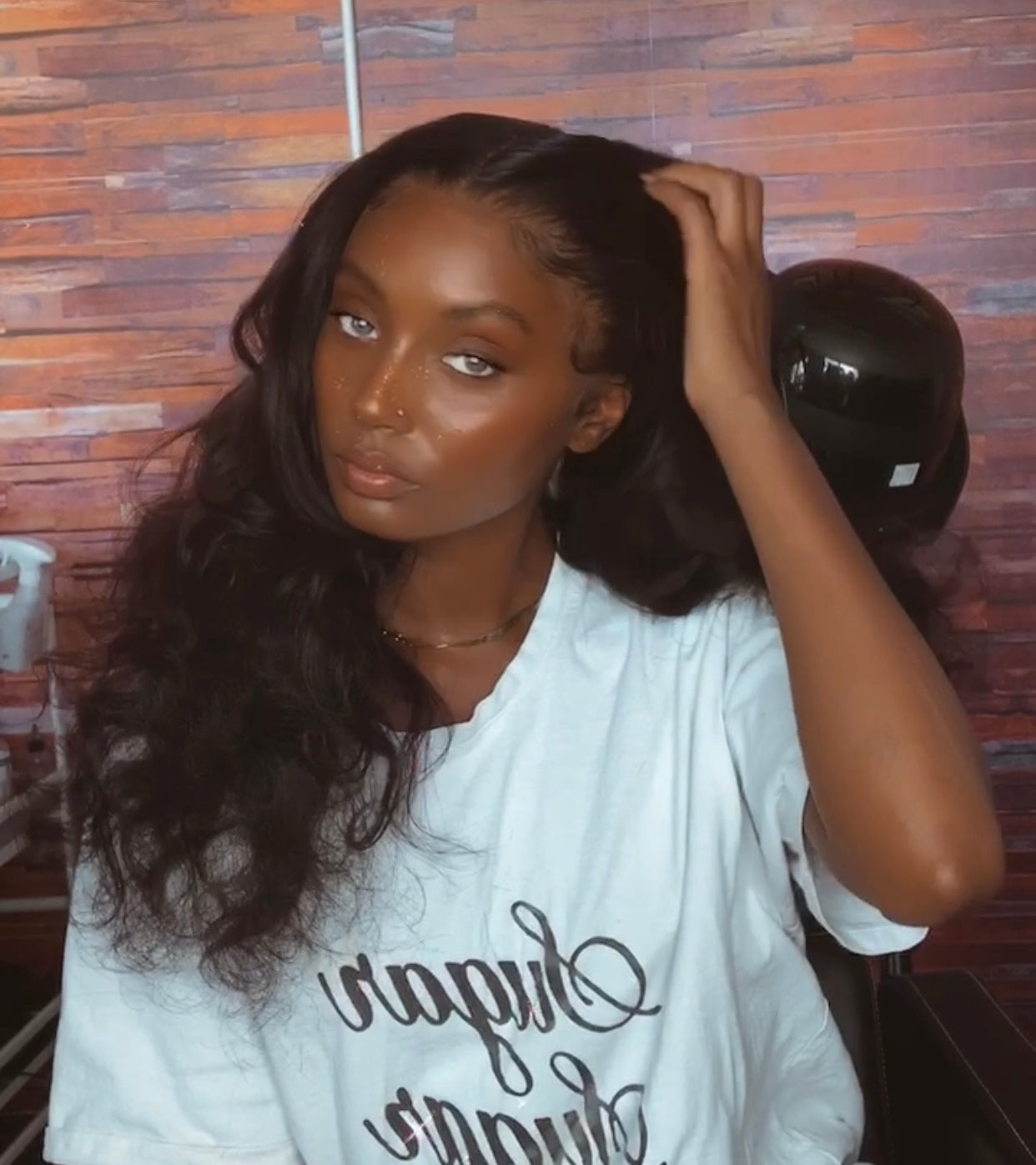 RAW Cambodian Bouncy Curls 360 Wig - The Frontal Queen