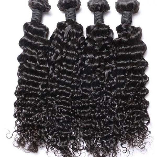 VIRGIN BRAZILIAN BUNDLES // CURLY - The Frontal Queen