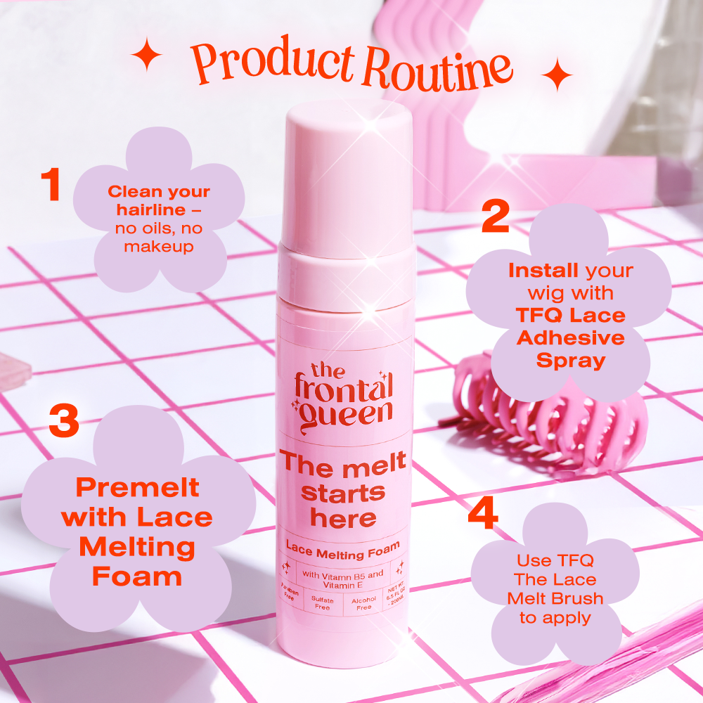 Lace Melting Foam - The Frontal Queen