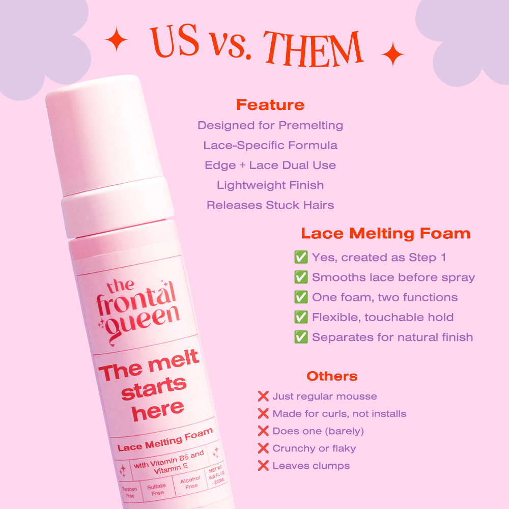 Lace Melting Foam - The Frontal Queen
