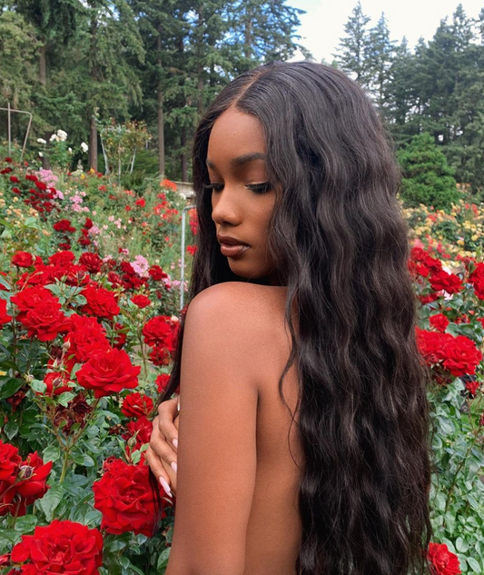 6 by 6 Cambodian Deep Wave Closure Wig - The Frontal Queen