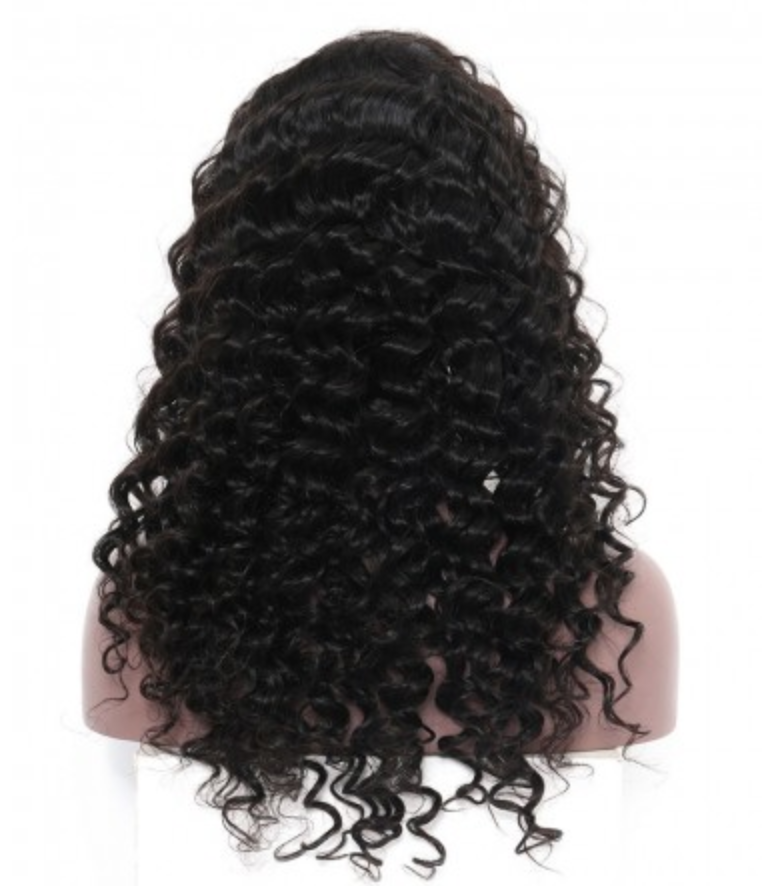 RAW Cambodian Bouncy Curls 360 Wig - The Frontal Queen