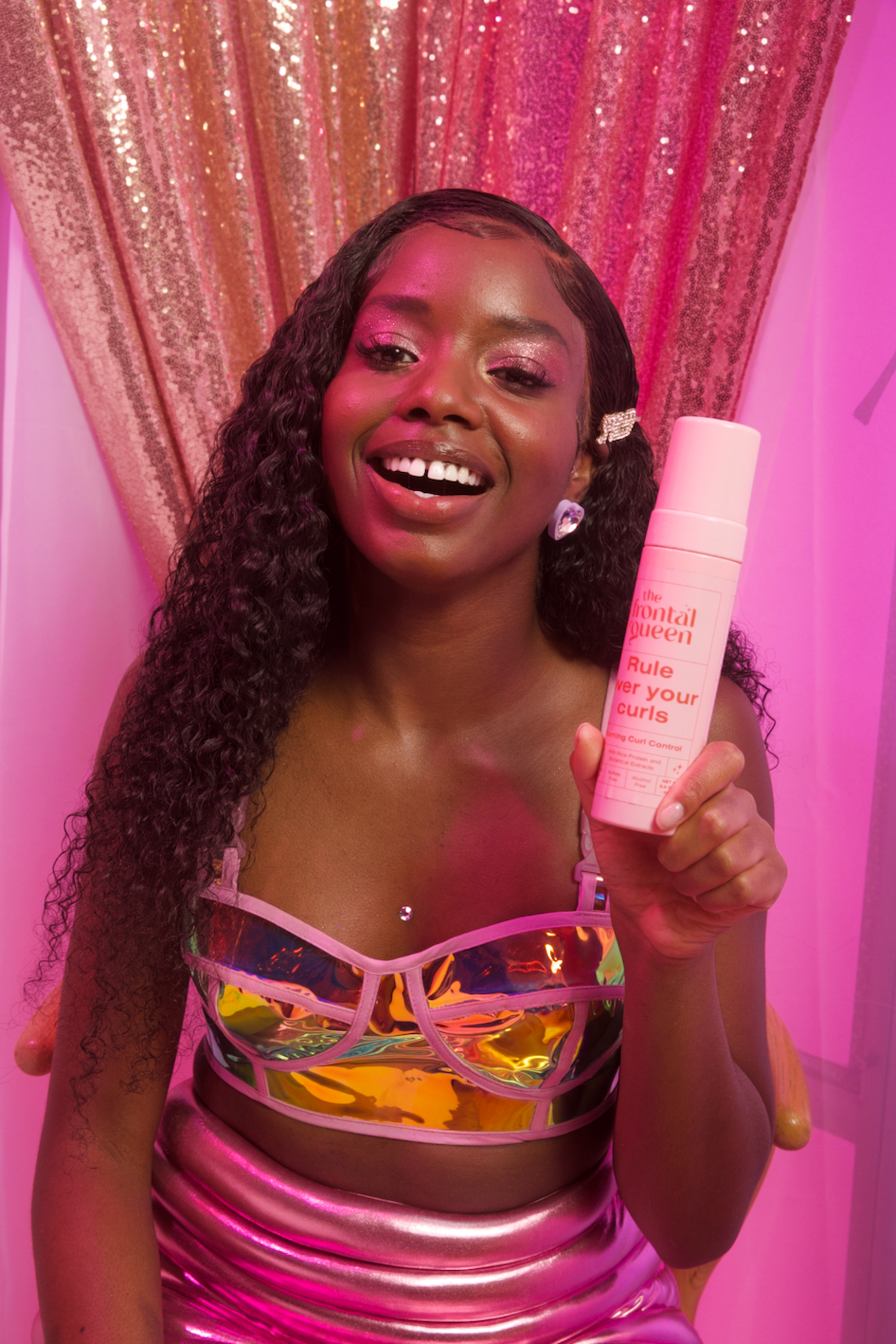 THREE CURL FRIENDS WALK INTO A BAR... - The Frontal Queen