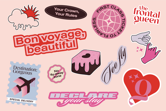 Scent to Slay Sticker Sheet - The Frontal Queen