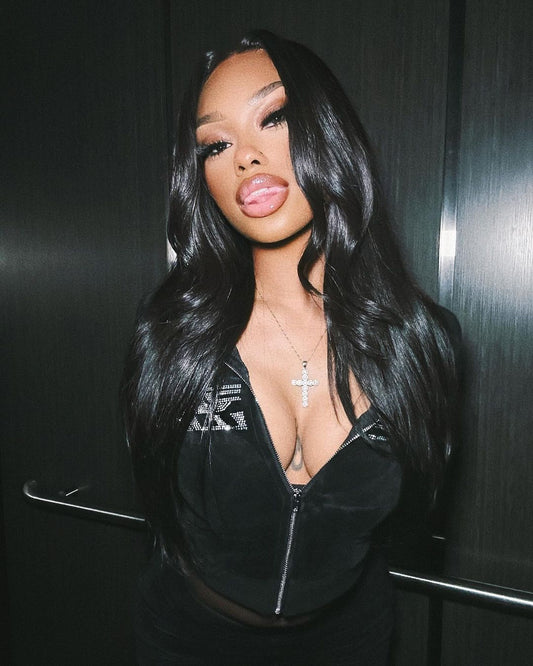 Pro Invisilace 7 by 7 Cambodian Closure Wig- Body Wave - The Frontal Queen