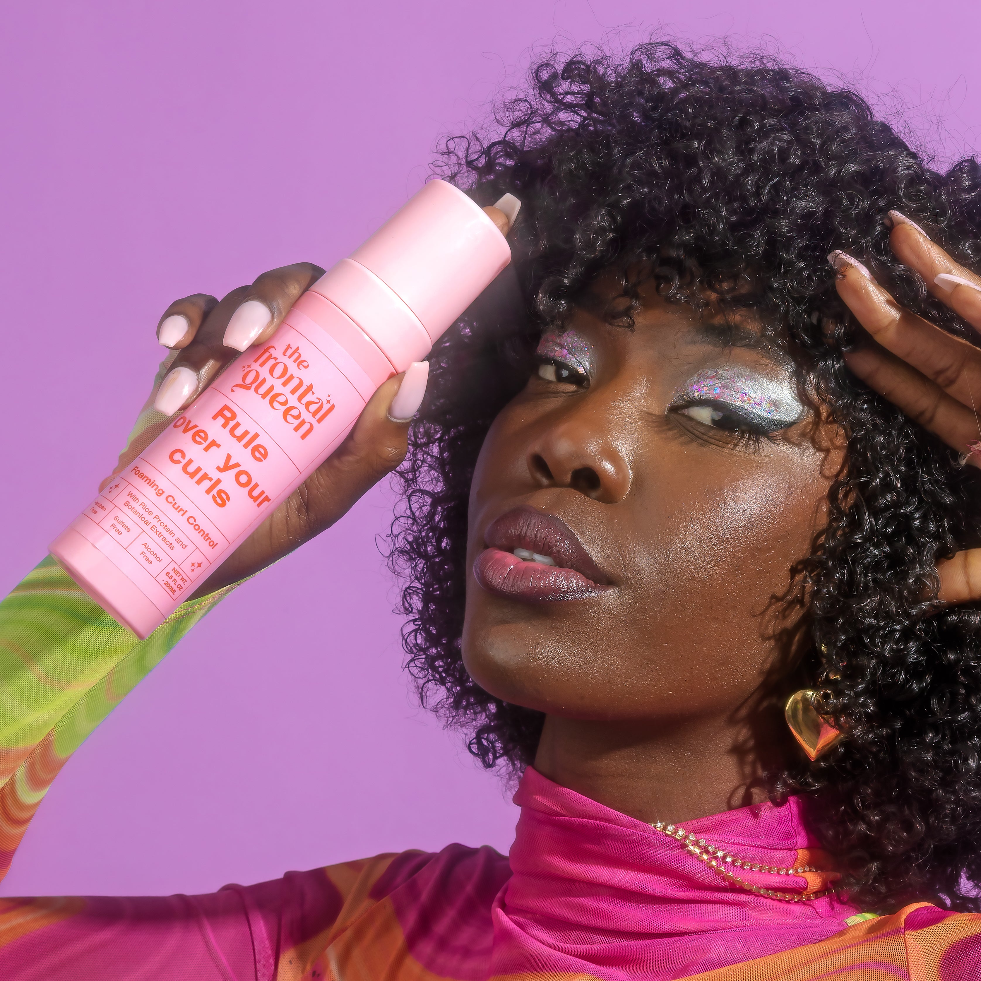 Foaming Curl Control | The Frontal Queen