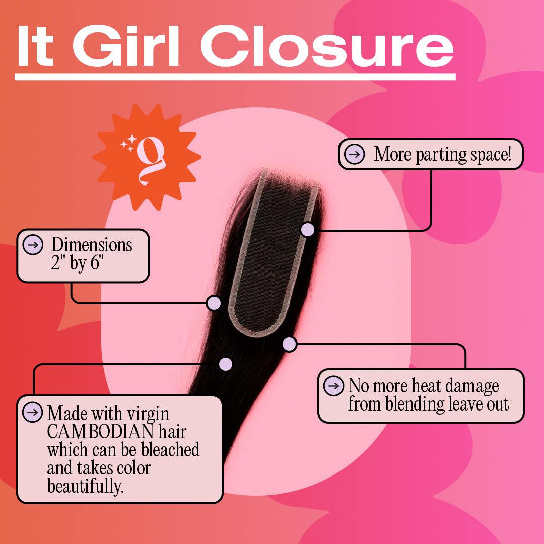 INVISILACE 2 BY 6 CLOSURE - The Frontal Queen