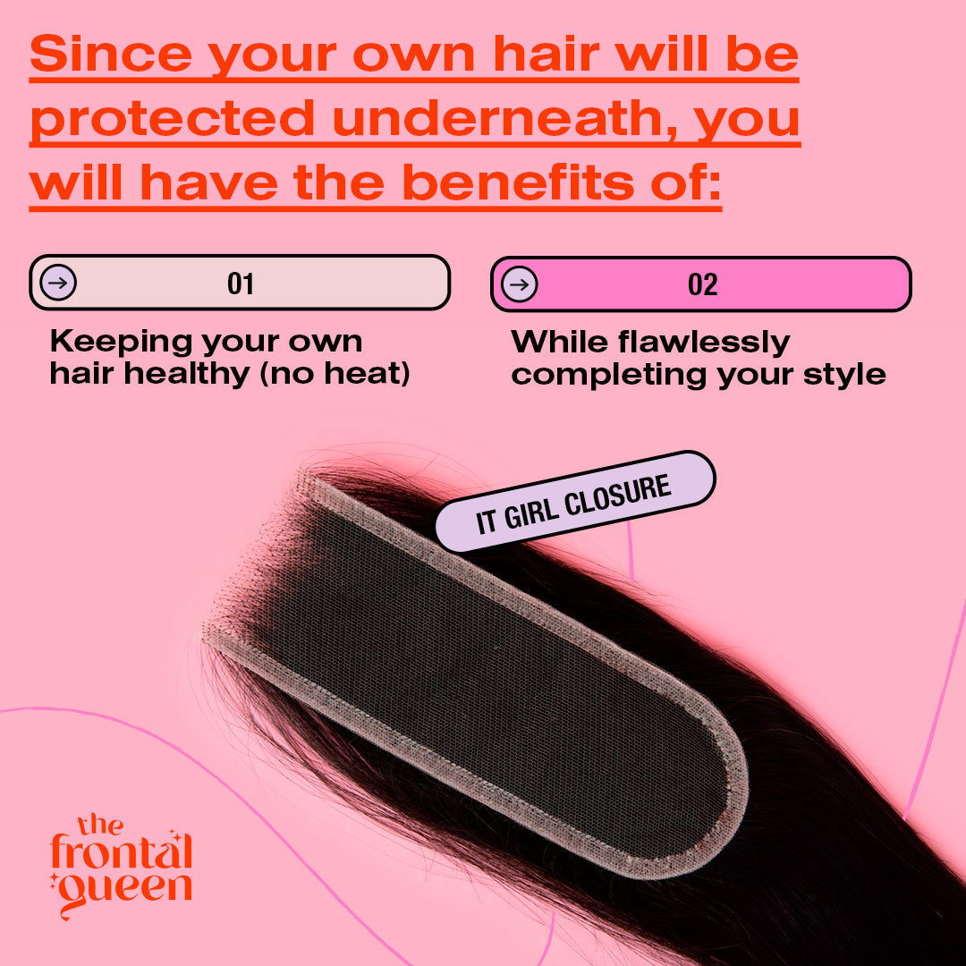 INVISILACE 2 BY 6 CLOSURE - The Frontal Queen