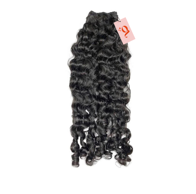 RAW Cambodian Loose Curly // Single Bundle - The Frontal Queen