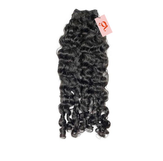 RAW Cambodian Loose Curly // Single Bundle - The Frontal Queen