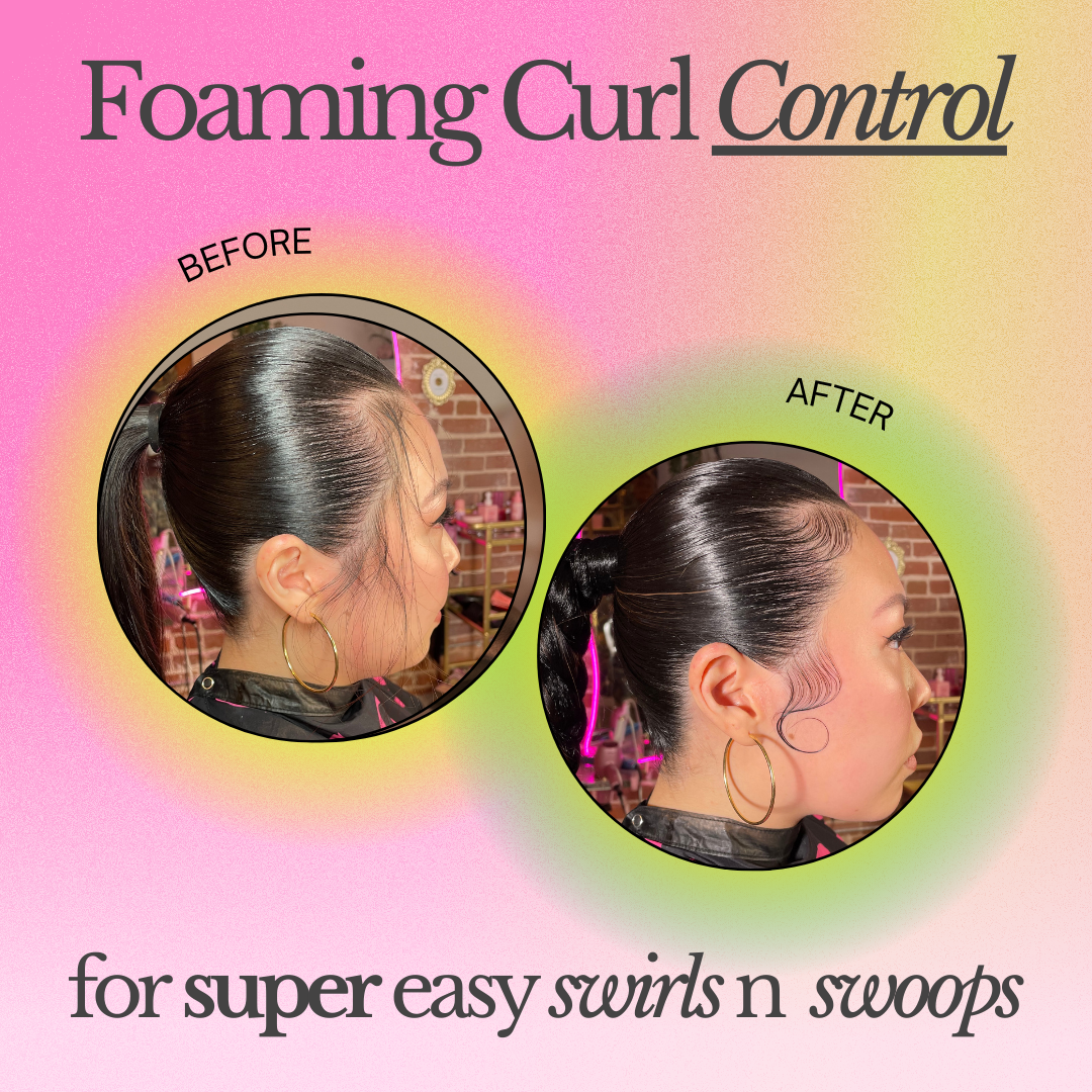 FOAMING CURL CONTROL - The Frontal Queen