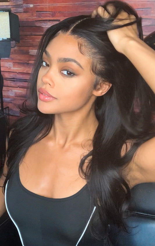 Newbie Cambodian Straight Frontal Wig - The Frontal Queen