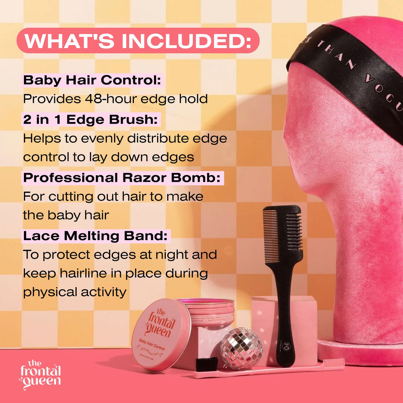 EDGES ON FLEEK KIT The Frontal Queen