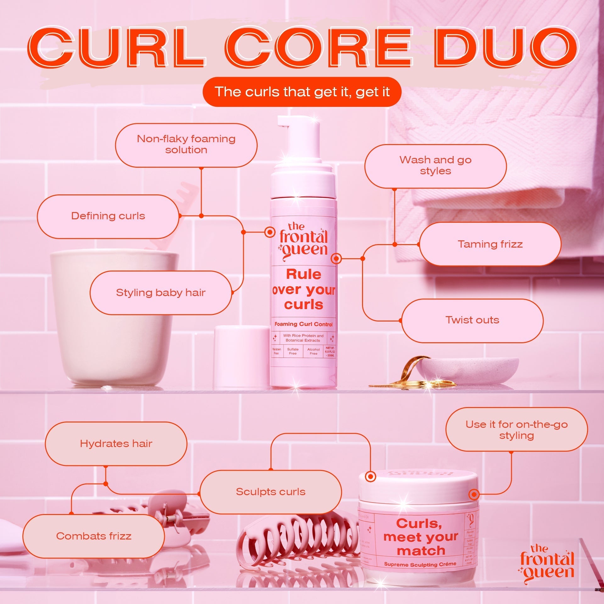Curl Core Duo - The Frontal Queen