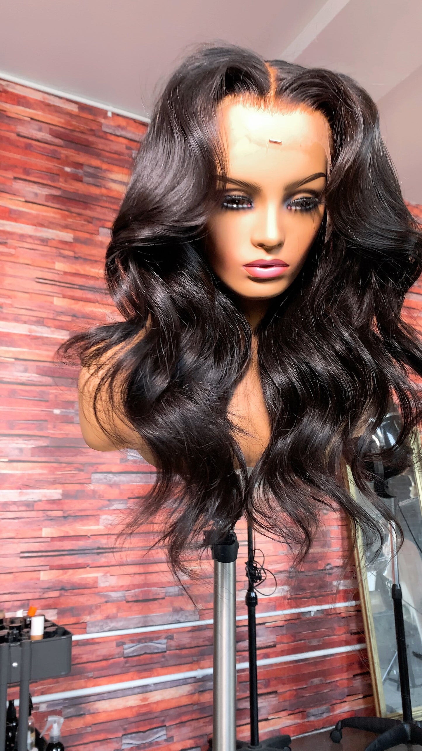 Custom Invisilace™ Wig // Middle Part Body Curls - The Frontal Queen