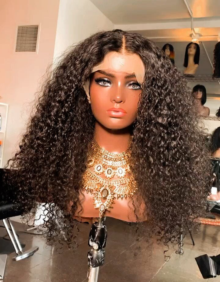 Custom Invisilace™ Wig // Raw Tight Curls - The Frontal Queen