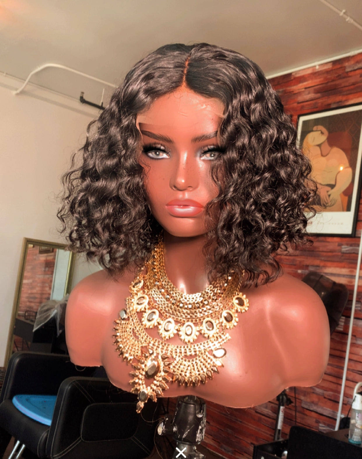 Lace frontal bob outlet wig