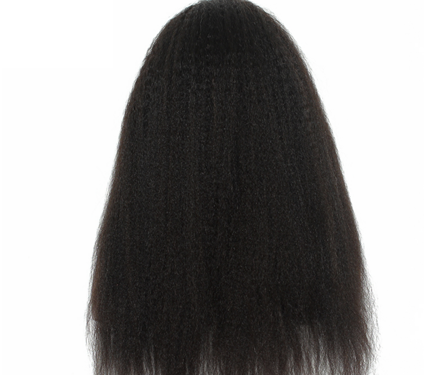 6 by 6 Cambodian Kinky Straight Closure Wig - The Frontal Queen