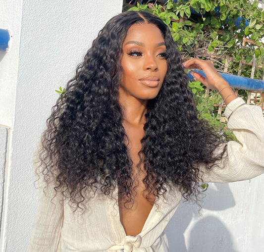Pro Invisilace™ 5 by 5 Closure Wig - Deep Wave - The Frontal Queen