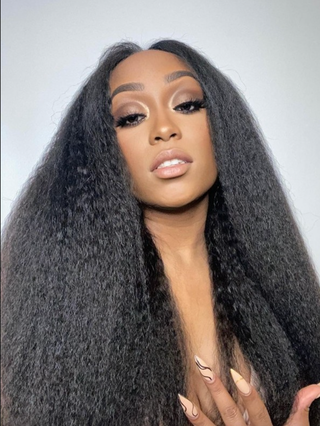 Pro Invisilace™ 5 by 5 Closure Wig - Kinky Straight - The Frontal Queen