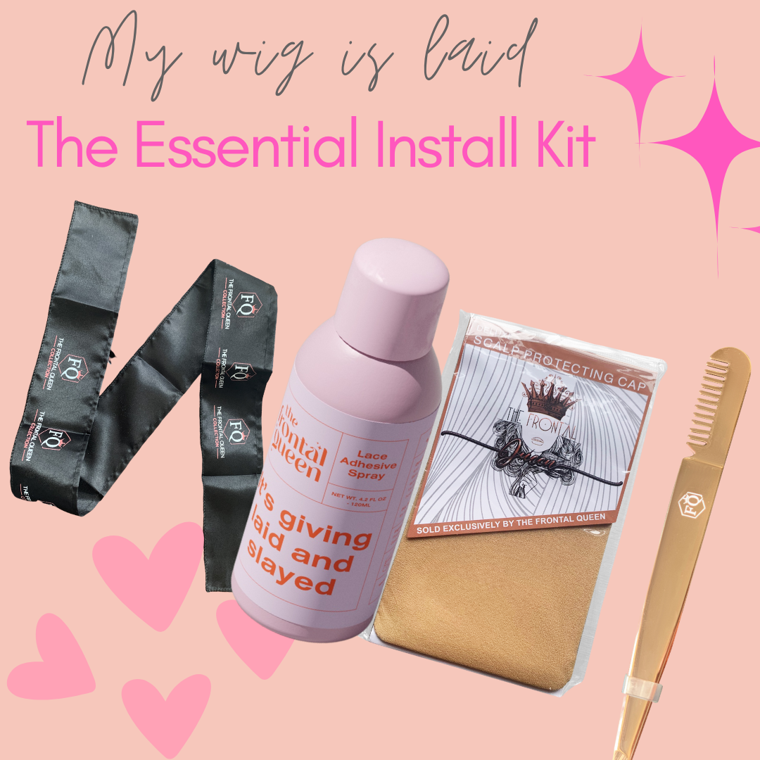 MY WIG IS LAID INSTALL KIT – The Frontal Queen