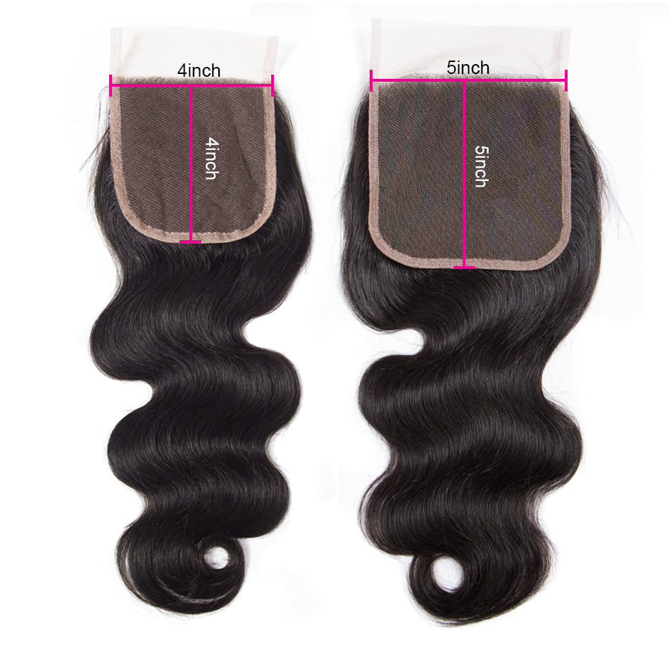 ThinLace™ Transparent 5 by 5 CLOSURE (BODY WAVE) - The Frontal Queen