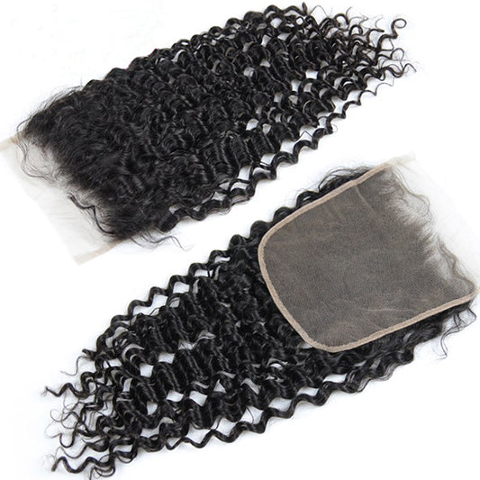 INVISILACE™ 5 by 5 CLOSURE (CURLY) - The Frontal Queen