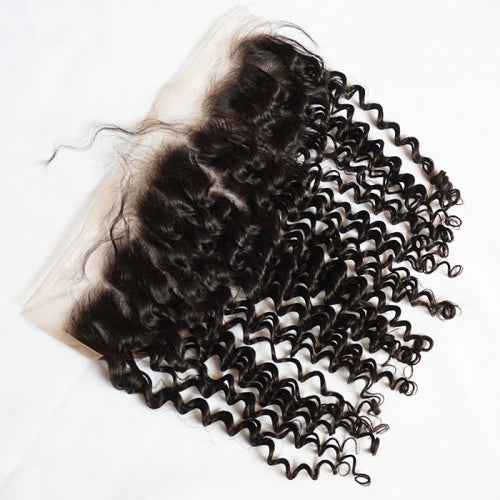 ThinLace™ Transparent 13 by 4 FRONTAL (TIGHT CURLY) - The Frontal Queen