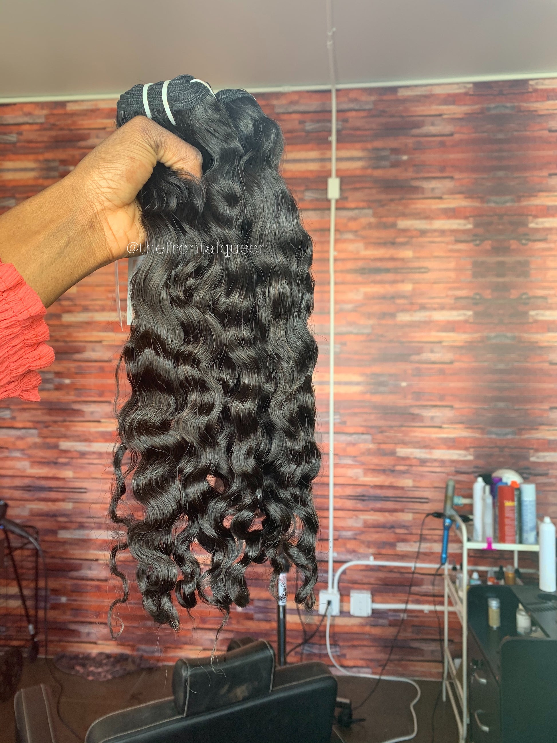 RAW Cambodian Loose Curly // Single Bundle - The Frontal Queen
