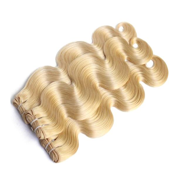 RAW Cambodian 613 Blonde Body Wave // Single Bundle - The Frontal Queen